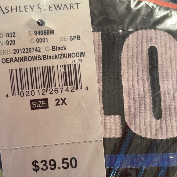 ASHLEY STEWART “LOVE” Athleisure Jogger Pants - Picture 6 of 6